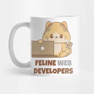 Feline Web Developers Cat Mug